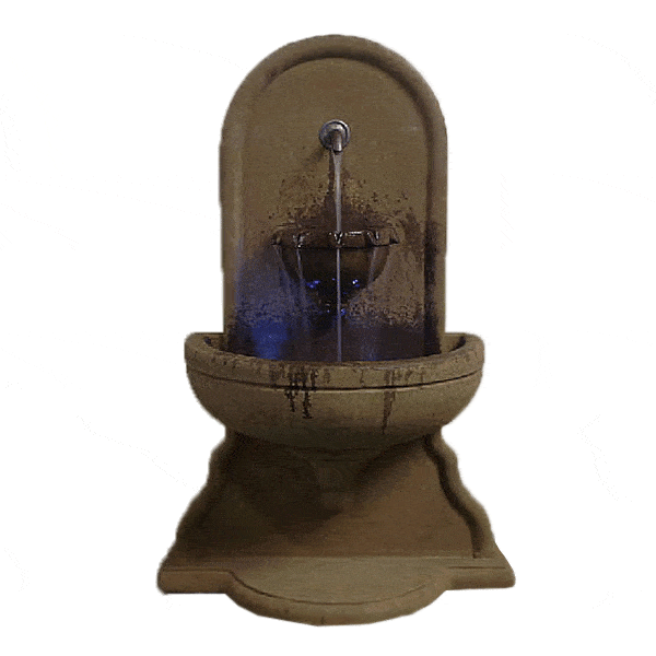 Absolute Wall Cast Stone Outdoor Garden Fountain With Spouts Fountain Tuscan 