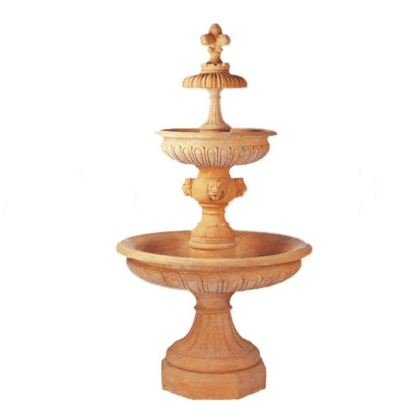 San Remo Cast Stone Outdoor Garden Fountains Fountain Tuscan 