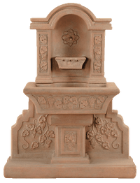 Thumbnail for Uva Wall Cast Stone Outdoor Fountain Fountain Tuscan 