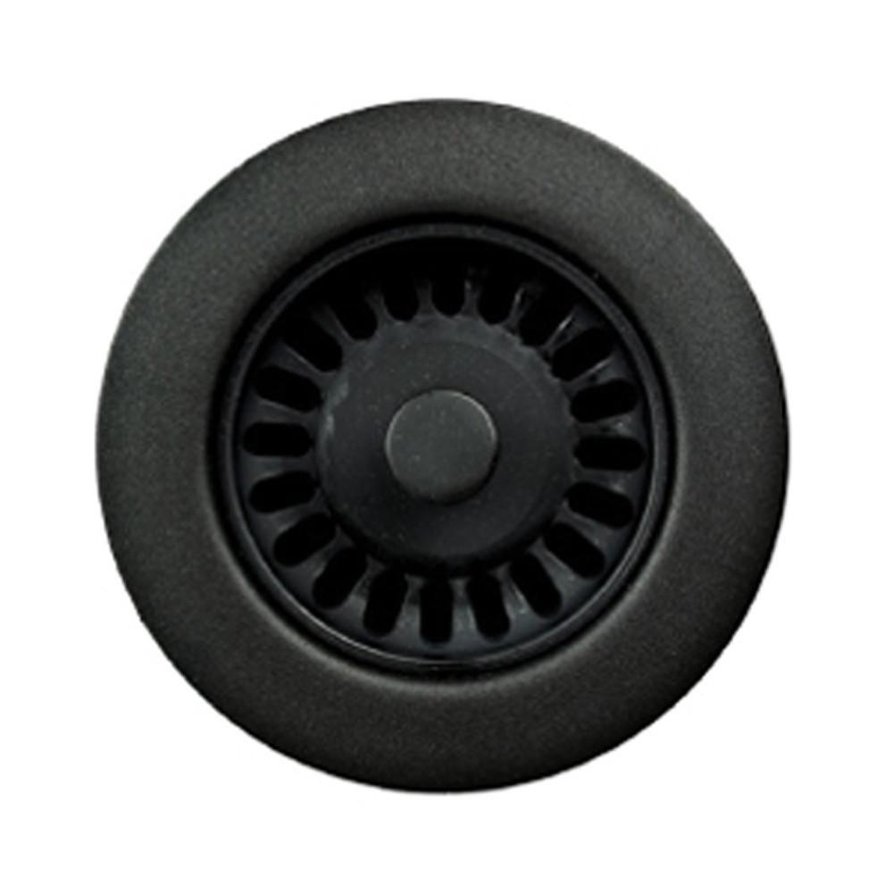 Houzer 190-9265 3.5-Inch Matte Black Strainer Accessory - Strainer/Stopper Houzer 