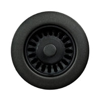 Thumbnail for Houzer 190-9265 3.5-Inch Matte Black Strainer Accessory - Strainer/Stopper Houzer 