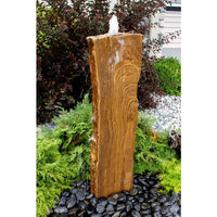 Thumbnail for Real Stone Fountains BTTBK048 Darkwood Sandstone Artisan Rock Fountain Fountain Blue Thumb 