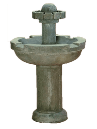 Thumbnail for Moderna Cast Stone Outdoor Garden Fountain Fountain Tuscan 