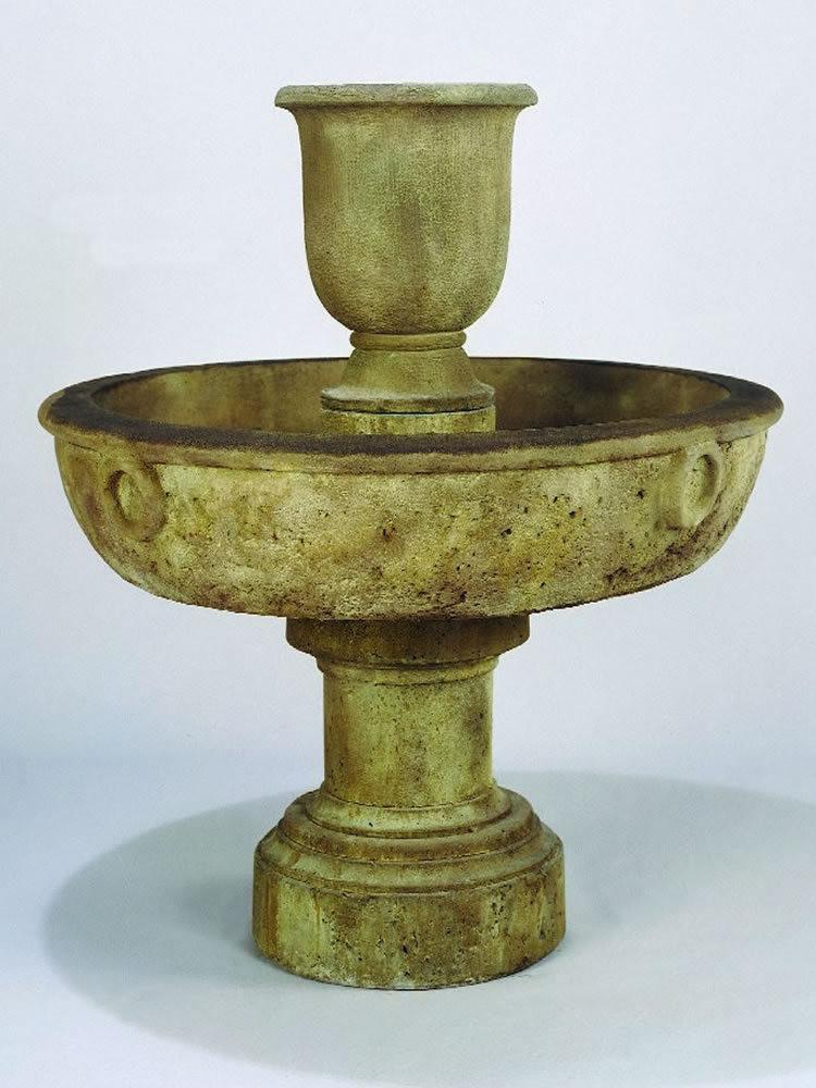Bottini Cast Stone Outdoor Garden Fountain Fountain Tuscan 