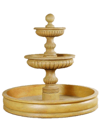 Thumbnail for Sparta Water Pond Outdoor Cast Stone Garden Fountain Fountain Tuscan 