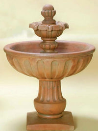 Thumbnail for Alba Cast Stone Outdoor Garden Fountain Short Fountain Tuscan 