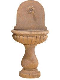 Thumbnail for Tepula Wall Cast Stone Outdoor Garden Water Fountain for Spout Fountain Tuscan 