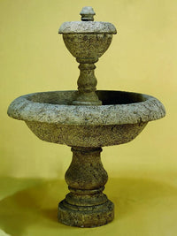 Thumbnail for Acqua Terminus Cast Stone Outdoor Garden Fountain Fountain Tuscan 