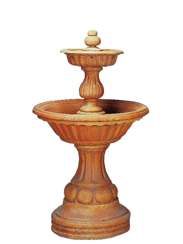 Siena Ada Cast Stone Outdoor Garden Fountain With Spout Fountain Tuscan 