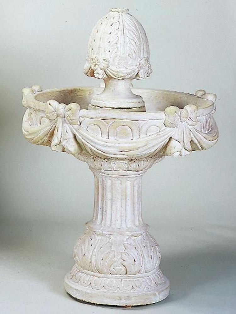 Festa Cast Stone Outdoor Garden Fountain Fountain Tuscan 