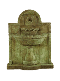 Thumbnail for Terme del Foro Wall Cast SroneOutdoor Water Fountain for Spout Fountain Tuscan 