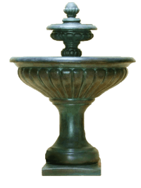 Thumbnail for Bergamo Cast Stone Outdoor Garden Fountain Fountain Tuscan 