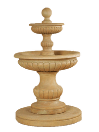 Thumbnail for Acqua Sparta Two Tier Outdoor Water Cast Stone Garden Fountain Fountain Tuscan 
