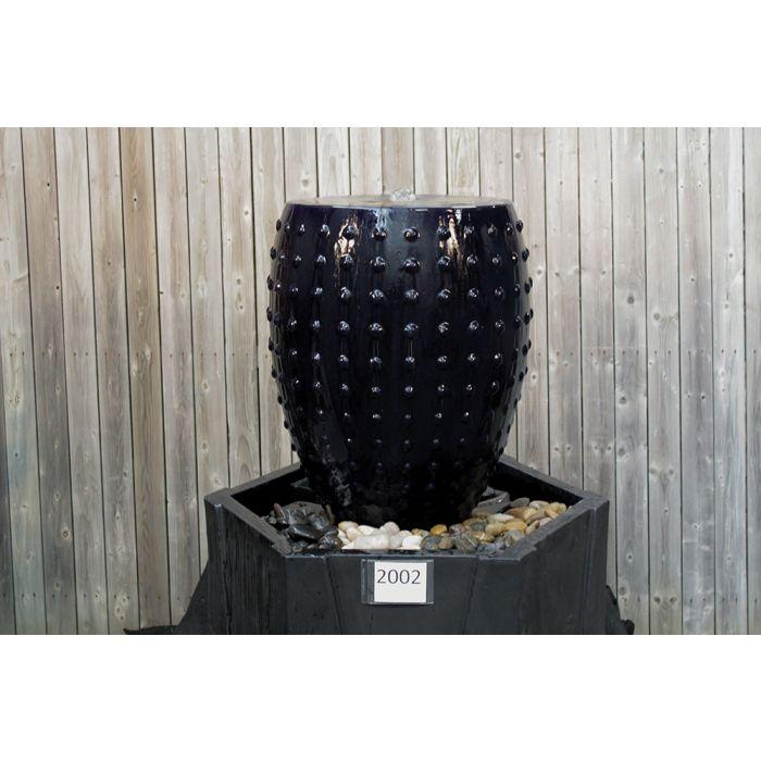 One of a Kind FNT2202 Ceramic Vase Complete Fountain Kit Vase Fountain Blue Thumb 