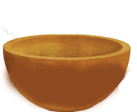 Thumbnail for Deep Bowl Cast Stone Outdoor Garden Planter Planter Tuscan 