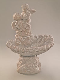 Thumbnail for Pouring Angel Cast Stone Fountain Fountain Fiore Stone 