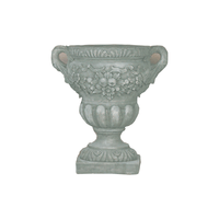Thumbnail for Impero Urn Cast Stone Outdoor Garden Planter Planter Tuscan 