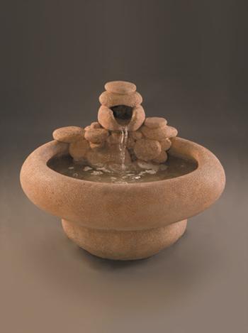 Large Serenity Cast Stone Fountain Fountain Fiore Stone 