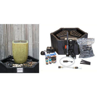 Thumbnail for One of a Kind FNT2053 Ceramic Vase Complete Fountain Kit Vase Fountain Blue Thumb 