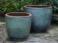 Thumbnail for Campania International Glazed Terra Cotta Nari Planter Urn/Planter Campania International 