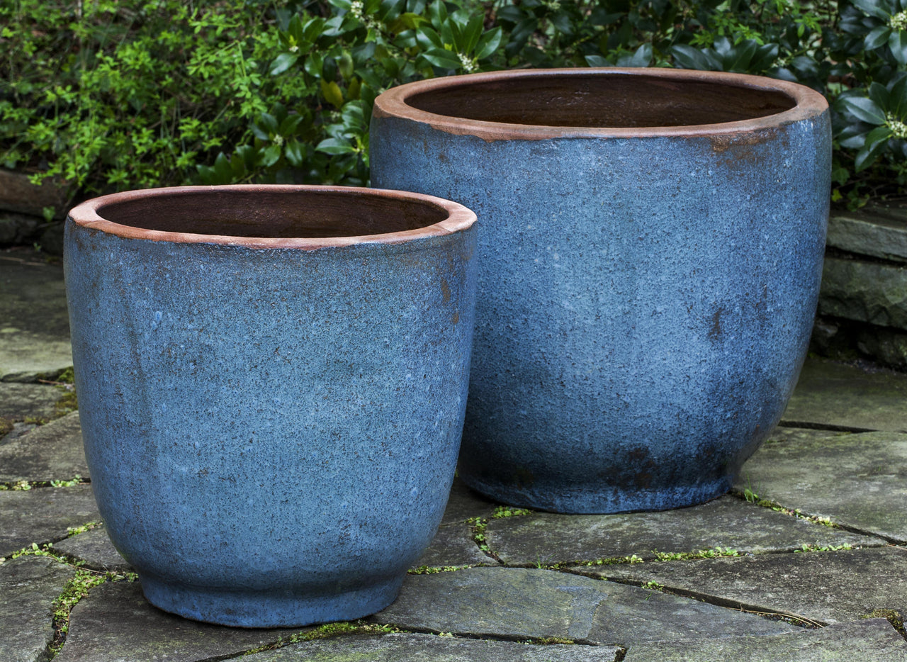 Campania International Glazed Terra Cotta Nari Planter Urn/Planter Campania International 