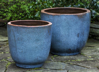 Thumbnail for Campania International Glazed Terra Cotta Nari Planter Urn/Planter Campania International 