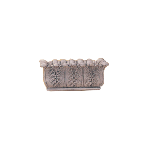 Acanto Box Cast Stone Outdoor Garden Planter Tuscanbasinss 