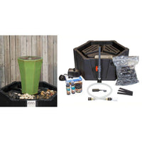 Thumbnail for One of a Kind FNT2095 Ceramic Vase Complete Fountain Kit Vase Fountain Blue Thumb 