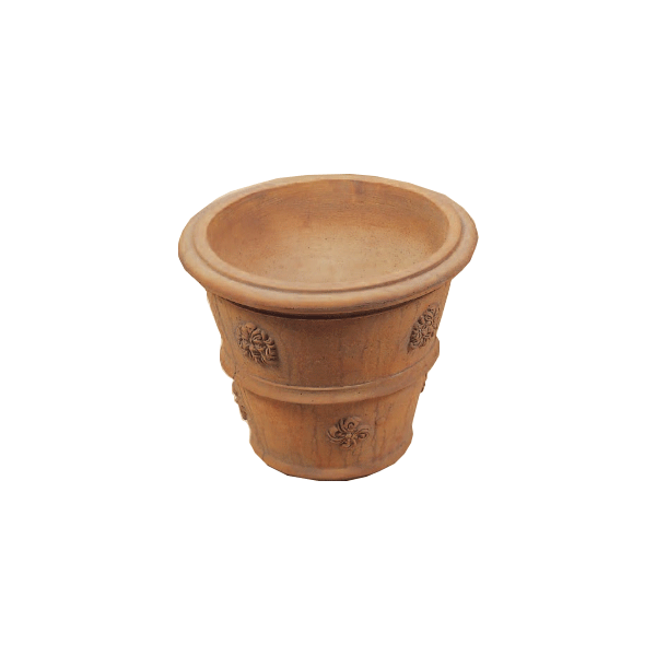 Lido Pot Cast Stone Outdoor Garden Planter Planter Tuscan 