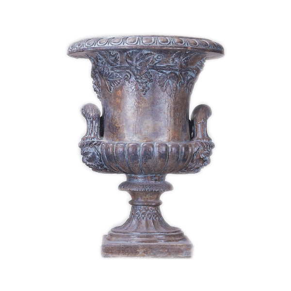 Palazzo Urn Cast Stone Outdoor Garden Planter Planter Tuscan 