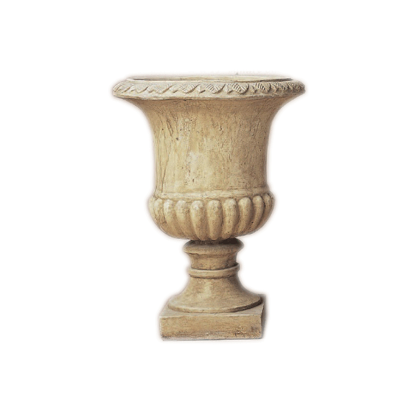Corsini Urn Cast Stone Outdoor Garden Planter Planter Tuscan 