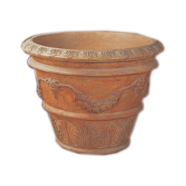 Orsini Pot Cast Stone Outdoor Garden Planter Planter Tuscan 