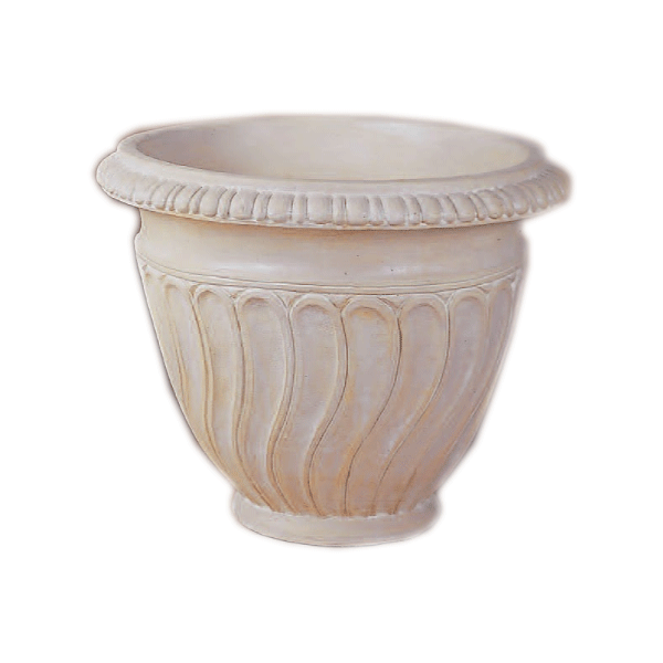 Gira Pot Cast Stone Outdoor Garden Planter Planter Tuscan 
