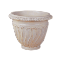 Thumbnail for Gira Pot Cast Stone Outdoor Garden Planter Planter Tuscan 