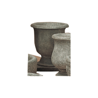 Thumbnail for Bottini Urn Square Base Cast Stone Outdoor Garden Planter Planter Tuscan 