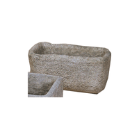 Thumbnail for Mortaio Vecchio Cast Stone Outdoor Garden Planter Planter Tuscan 