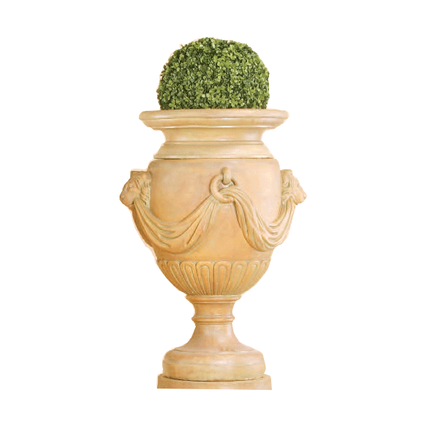 Palazzo Antinori Urn Cast Stone Outdoor Garden Planter Planter Tuscan 