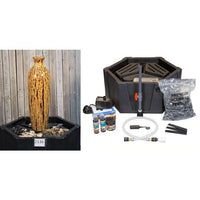 Thumbnail for Chianti FNT2136 Ceramic Vase Complete Fountain Kit Vase Fountain Blue Thumb 