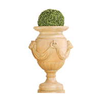 Thumbnail for Palazzo Antinori Urn Cast Stone Outdoor Garden Planter Planter Tuscan 