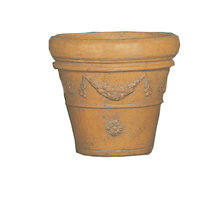 Thumbnail for Italian Planter Cast Stone Outdoor Planter Tuscan Natural (N) Medium 
