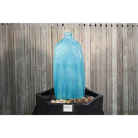 Thumbnail for Closed Top FNT2152 Ceramic Vase Complete Fountain Kit Vase Fountain Blue Thumb 