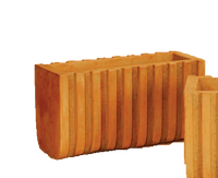 Thumbnail for Channel Planter Box Cast Stone Outdoor Garden Planter Planter Tuscan 