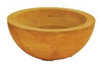 Thumbnail for Deep Bowl Cast Stone Outdoor Garden Planter Planter Tuscan 