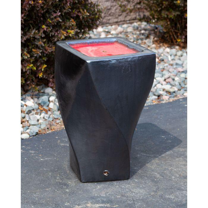 Closed Top FNT2245 Ceramic Vase Complete Fountain Kit Vase Fountain Blue Thumb 
