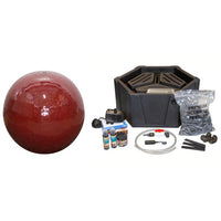 Thumbnail for Sphere FNT2268 Ceramic Vase Complete Fountain Kit Vase Fountain Blue Thumb 