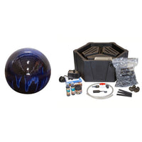 Thumbnail for Sphere FNT2269 Ceramic Vase Complete Fountain Kit Vase Fountain Blue Thumb 