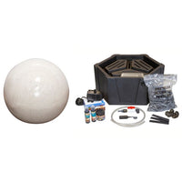 Thumbnail for Sphere FNT2275 Ceramic Vase Complete Fountain Kit Vase Fountain Blue Thumb 