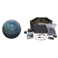 Thumbnail for Sphere FNT2276 Ceramic Vase Complete Fountain Kit Vase Fountain Blue Thumb 