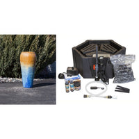 Thumbnail for Oil Jar FNT2299 Ceramic Vase Complete Fountain Kit Vase Fountain Blue Thumb 