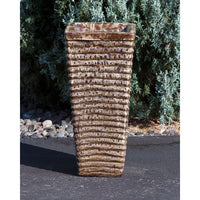Thumbnail for Closed Top FNT2349 Ceramic Vase Complete Fountain Kit Vase Fountain Blue Thumb 